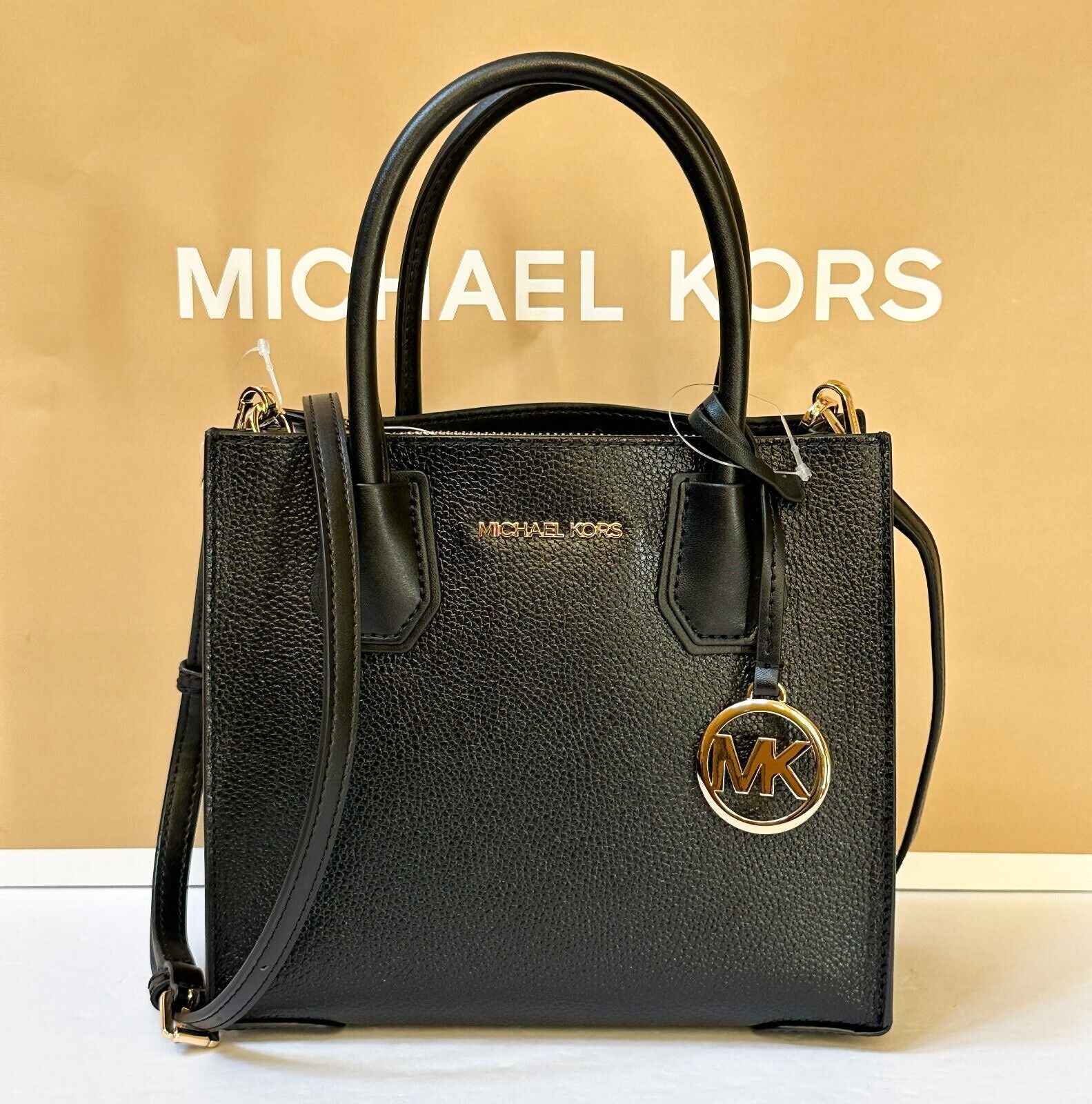 Michael Kors MERCER Medium Messenger Crossbody Satchel Bag $398