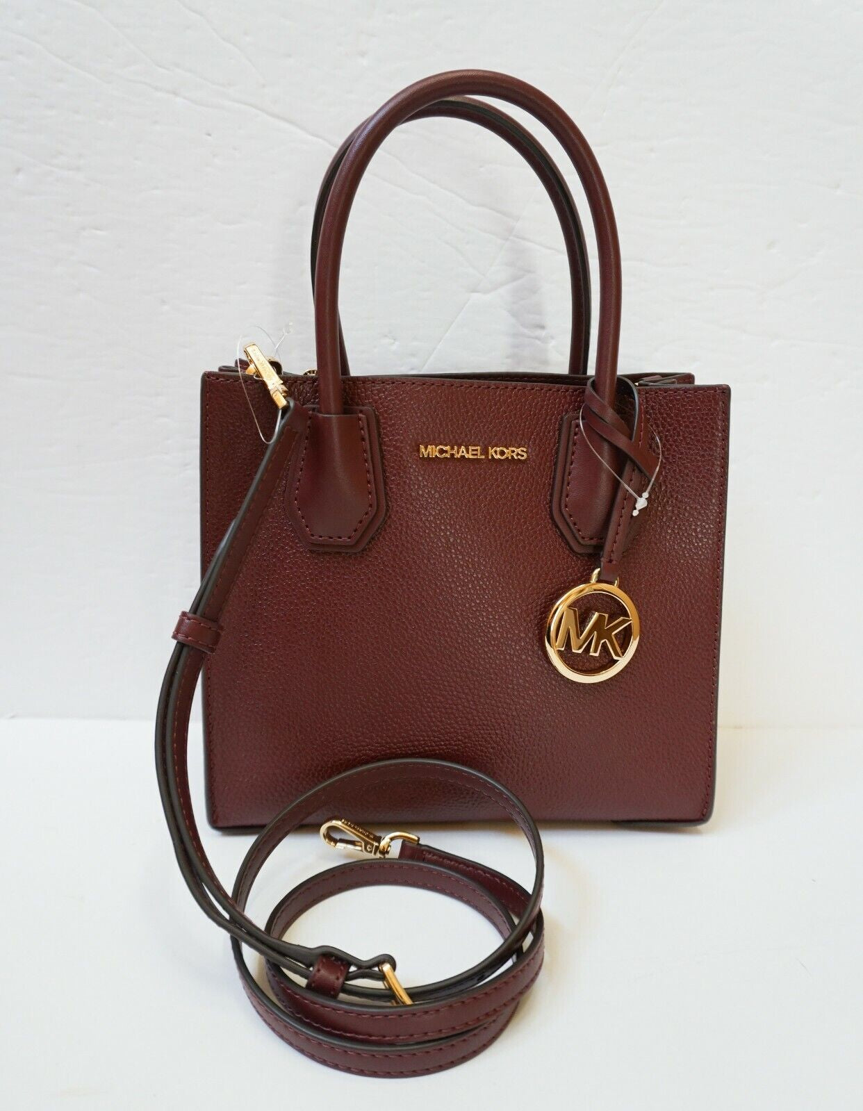 Michael Kors MERCER Medium Messenger Crossbody Satchel Bag $398